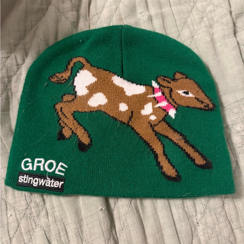 Stingwater groe sold out cow beanie